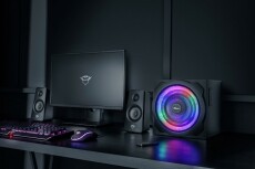 Trust Gaming GXT 629 Tytan 2.1 RGB hangsugárzó szett - 22944 Audio-Video / Hifi / Multimédia - Hangfal - Hangfalszett - Hangfalszett - 344621