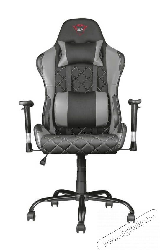 Trust Gaming GXT 707R Resto gamer szék (22525) - szürke Háztartás / Otthon / Kültér - Egyéb háztartási termék - 341298