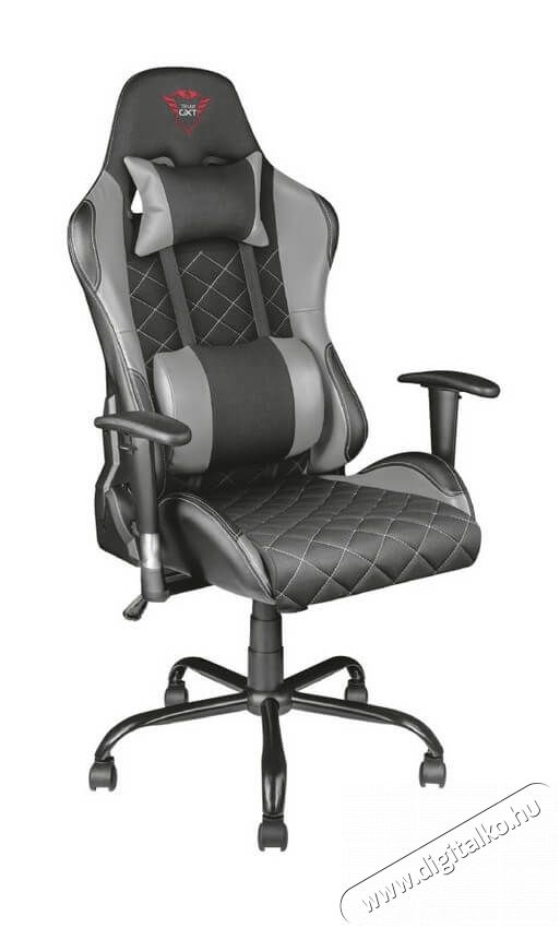 Trust Gaming GXT 707R Resto gamer szék (22525) - szürke Háztartás / Otthon / Kültér - Egyéb háztartási termék - 341298
