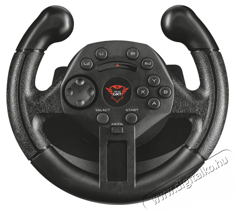Trust GXT 570 Compact Vibration Racing Wheel kormány + pedál (21684) Iroda és számítástechnika - Számítógép tartozék - PC kontroller - 313301