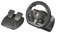 Trust GXT 580 Vibration Feedback Racing Wheel kormány + pedál (21414) Iroda és számítástechnika - Számítógép tartozék - PC kontroller - 319587