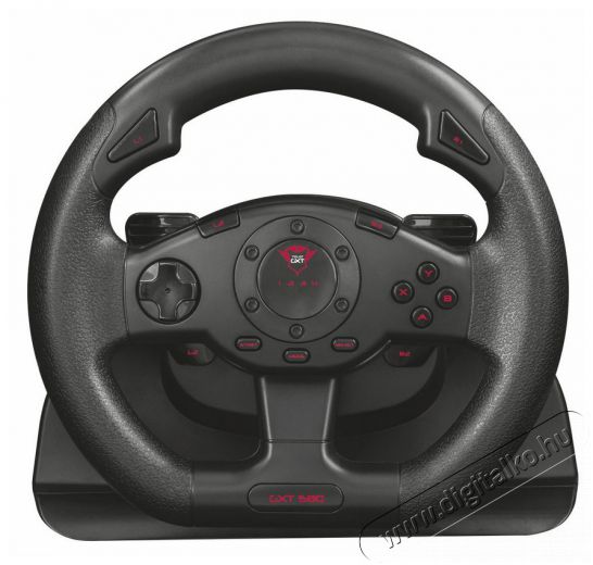 Trust GXT 580 Vibration Feedback Racing Wheel kormány + pedál (21414) Iroda és számítástechnika - Számítógép tartozék - PC kontroller - 319587