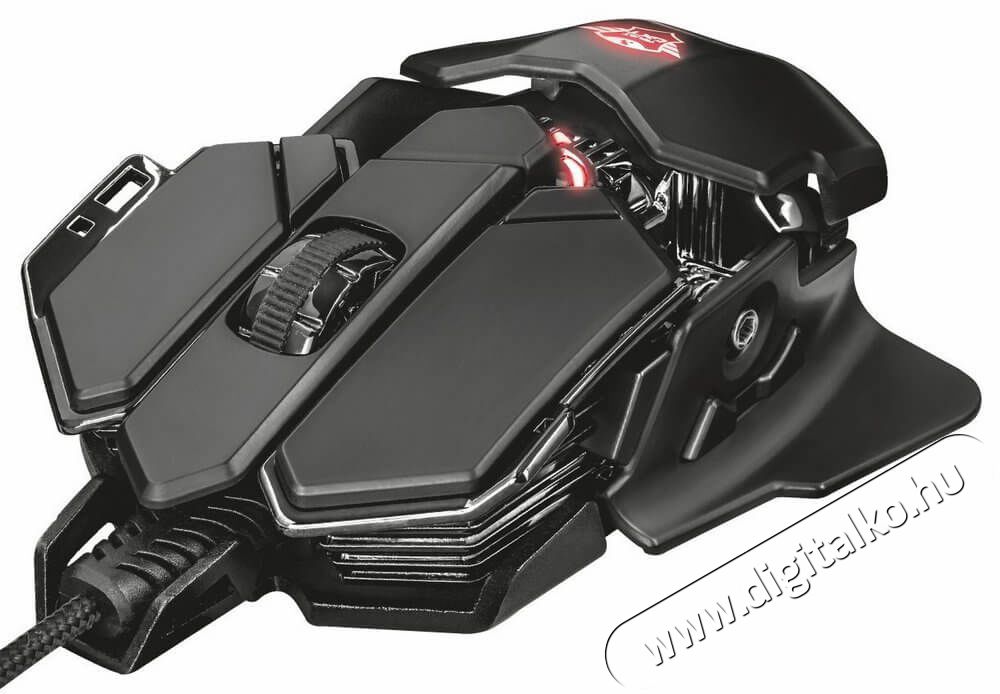 Trust GXT 138 X-Ray Illuminated Gamer egér (22089) Iroda és számítástechnika - Egér - Vezetékes egér - 337653