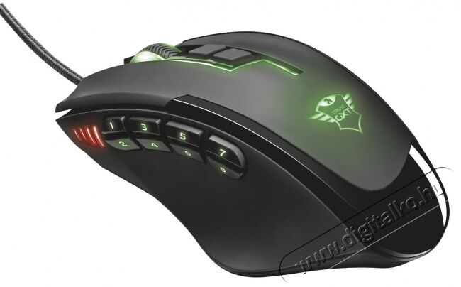 Trust GXT 164 Sikanda MMO Gamer egér (21726) Iroda és számítástechnika - Egér - Vezetékes egér - 329245