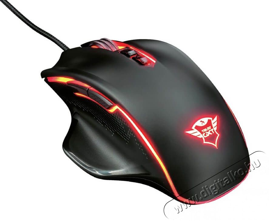 Trust GXT 168 Haze Illuminated gamer egér (22331) Iroda és számítástechnika - Egér - Vezetékes egér - 338801