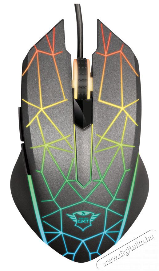 Trust GXT 170 Heron RGB vezetékes Gamer egér (21813) Iroda és számítástechnika - Egér - Vezetékes egér - 321864