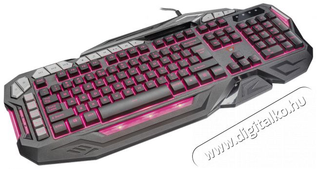 Trust GXT 285 Advanced USB ENG gamer billentyűzet Iroda és számítástechnika - Billentyűzet / billentyűzet szett - Vezetékes - 313295