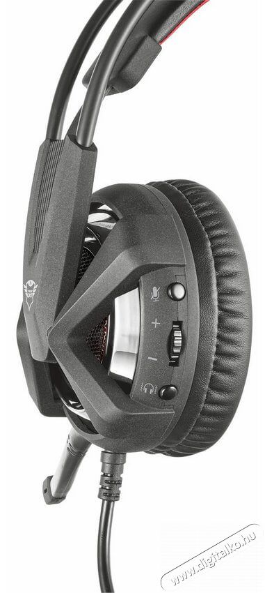Trust GXT 353 Verus Bass Vibration USB Gamer headset (21302) Audio-Video / Hifi / Multimédia - Fül és Fejhallgatók - Fejhallgató mikrofonnal / headset - 334148