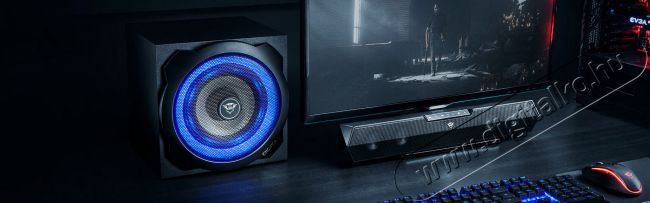Trust GXT 668 Tytan 2.1 gamer hangszóró (22328) Iroda és számítástechnika - PC hangszóró / hangfal - 338805