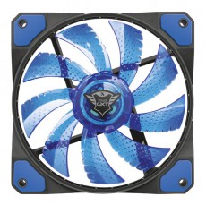 Trust GXT 762B 120x120x25mm 400-1300RPM kék LED-es ház ventilátor - 22347 Újdonságok - Új termékek - 339664