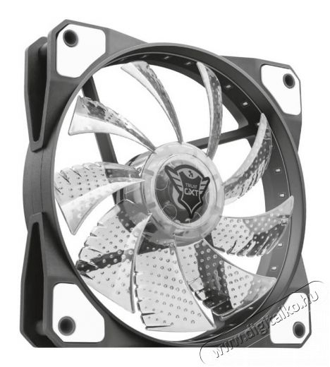 Trust GXT 762W 120x120x25mm LED-es ház ventilátor -fehér (22346) Iroda és számítástechnika - Egyéb számítástechnikai termék - 339667