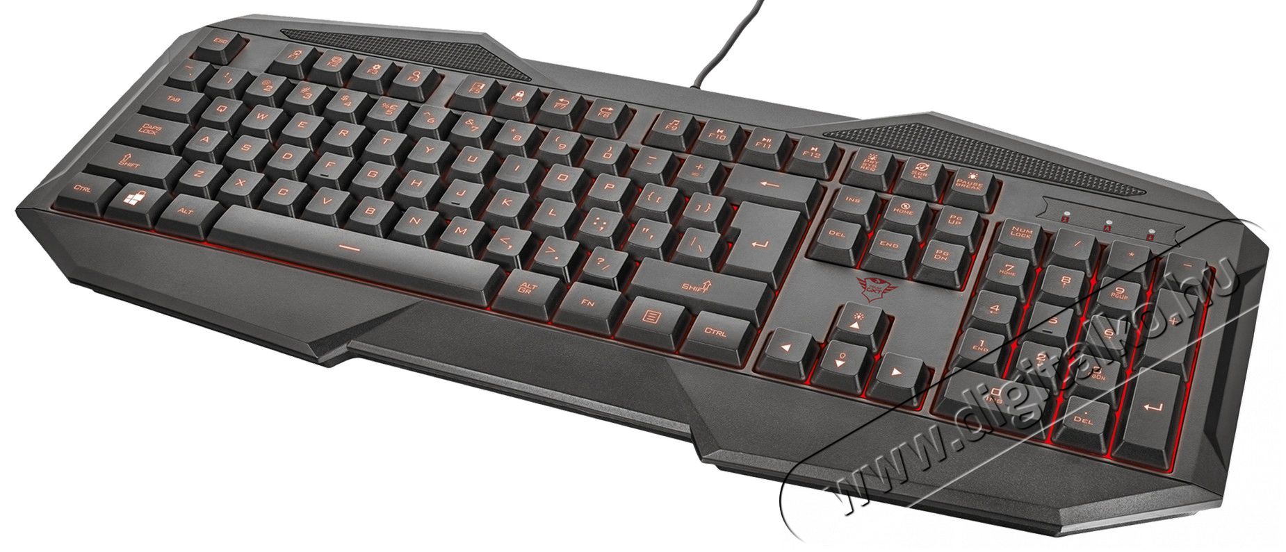Trust GXT 830 USB Gamer billentyűzet HU (21389) Iroda és számítástechnika - Billentyűzet / billentyűzet szett - Vezetékes - 313297