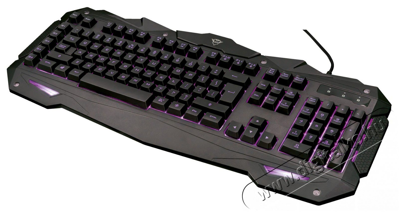 Trust GXT 840 Myra USB Gamer billentyűzet HU (22537) Iroda és számítástechnika - Billentyűzet / billentyűzet szett - Vezetékes - 334151