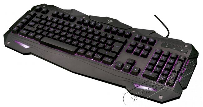 Trust GXT 840 Myra USB Gamer billentyűzet HU (22537) Iroda és számítástechnika - Billentyűzet / billentyűzet szett - Vezetékes - 334151