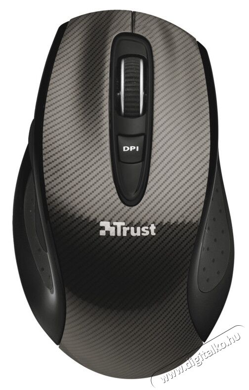 Trust Kerb Wireless Laser Mouse wireless fekete egér - 20784 Újdonságok - Új termékek - 331209
