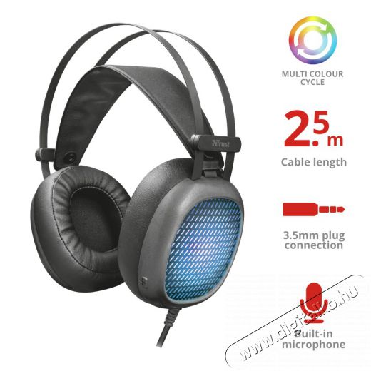 Trust Lumen Illuminated Headset for PC and laptop - 22447 Egyéb - Nem forgalmazzuk ! - 341302