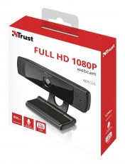 Trust Macul Full HD mikrofonos webkamera (21596) Iroda és számítástechnika - Webkamera - 338807
