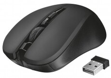 Trust Mydo Silent Click Wireless Mouse - black Iroda és számítástechnika - Egér - Vezeték nélküli egér - 346120