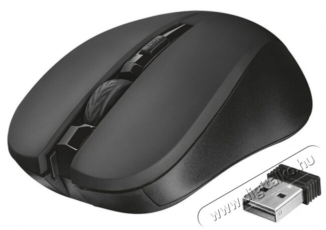 Trust Mydo Silent Click Wireless Mouse - black Iroda és számítástechnika - Egér - Vezeték nélküli egér - 346120