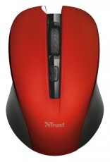 Trust Mydo Silent Click vezeték nélküli egér (21871) - piros Iroda és számítástechnika - Egér - Vezeték nélküli egér - 346121