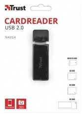 Trust Nanga USB 2.0 kártyaolvasó Memória kártya / Pendrive - Kártya olvasó - 346129