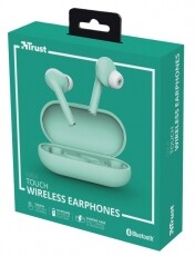 Trust Nika Touch Bluetooth true wireless headset - türkiz Audio-Video / Hifi / Multimédia - Fül és Fejhallgatók - Fülhallgató mikrofonnal / headset - 368549