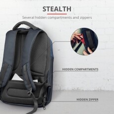 Trust Nox Anti-theft 16 Notebook hátizsák - kék Egyéb - Nem forgalmazzuk ! - 348531
