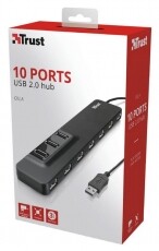 Trust Oila USB 2.0 HUB (20575) Iroda és számítástechnika - Notebook kiegészítő - USB hub / elosztó - 342154