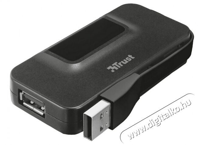 Trust Oila 4 portos USB 2.0 HUB (20577) Iroda és számítástechnika - Notebook kiegészítő - USB hub / elosztó - 320407
