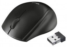 Trust Oni Wireless Micro egér (21048) - fekete Iroda és számítástechnika - Egér - Vezeték nélküli egér - 316968