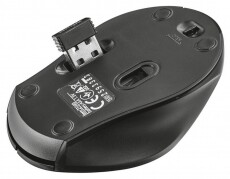 Trust Oni Wireless Micro egér (21048) - fekete Iroda és számítástechnika - Egér - Vezeték nélküli egér - 316968