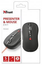 Trust Premo wless laser presenter egér - 21191 Iroda és számítástechnika - Egér - Vezeték nélküli egér - 313308