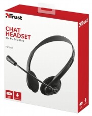 Trust Primo Chat mikrofonos fejhallgató (21665) Audio-Video / Hifi / Multimédia - Fül és Fejhallgatók - Fejhallgató mikrofonnal / headset - 318144