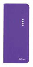 Trust Primo Powerbank 10.000 mAh (22750) - lila Mobil / Kommunikáció / Smart - Powerbank / Külső akkumulátor és töltő - 339143