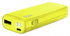 Trust Primo PowerBank 4400 mAh (22743) - neon sárga Mobil / Kommunikáció / Smart - Powerbank / Külső akkumulátor és töltő - 339145