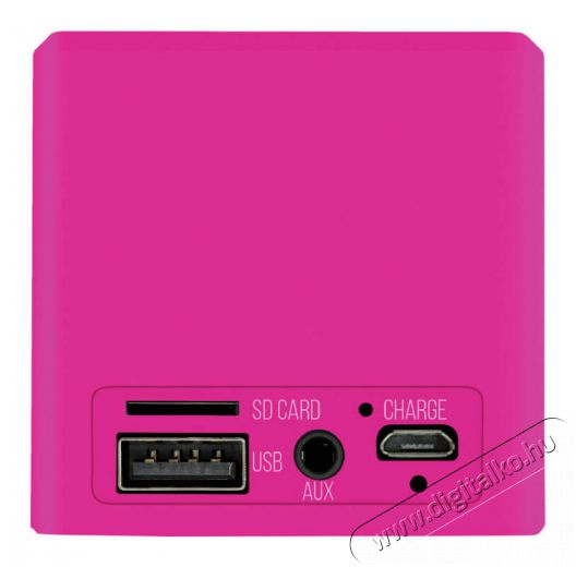 Trust Primo Wireless Bluetooth vezeték nélküli hangszóró - neon pink - 22482 Audio-Video / Hifi / Multimédia - Hordozható, vezeték nélküli / bluetooth hangsugárzó - Hordozható, vezeték nélküli / bluetooth hangsugárzó - 339147