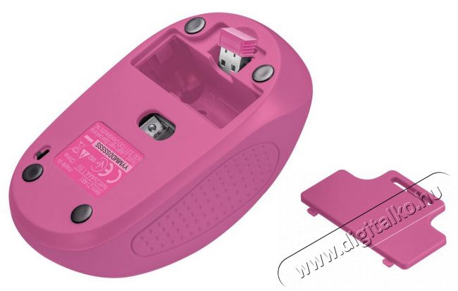 Trust Primo vezeték nélküli egér (21481) - pink virágok Iroda és számítástechnika - Egér - Vezeték nélküli egér - 334455