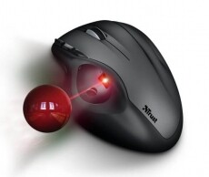 Trust Sferia Trackball Wireless egér (23121)  Iroda és számítástechnika - Egér - Vezeték nélküli egér - 348535