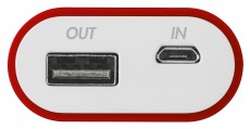 Trust Urban Revolt Powerbank 5200mAh (20509) - piros Mobil / Kommunikáció / Smart - Powerbank / Külső akkumulátor és töltő - 318154