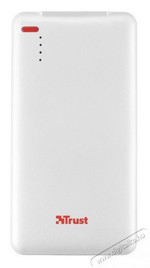 Trust Urban 4000T Thin Powerbank 4000mAh (20907) - fehér Mobil / Kommunikáció / Smart - Powerbank / Külső akkumulátor és töltő - 317009