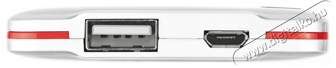 Trust Urban 4000T Thin Powerbank 4000mAh (20907) - fehér Mobil / Kommunikáció / Smart - Powerbank / Külső akkumulátor és töltő - 317009