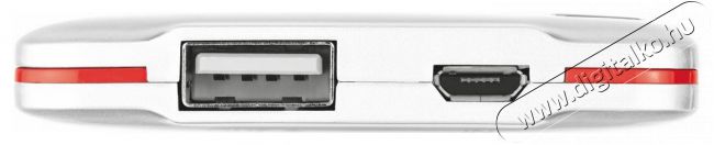 Trust Urban 4000T Thin Powerbank 4000mAh (20907) - fehér Mobil / Kommunikáció / Smart - Powerbank / Külső akkumulátor és töltő - 317009