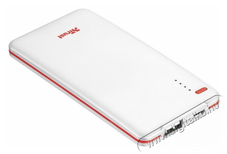 Trust Urban 4000T Thin Powerbank 4000mAh (20907) - fehér Mobil / Kommunikáció / Smart - Powerbank / Külső akkumulátor és töltő - 317009