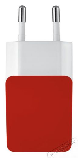 Trust Urban 5W hálózati töltő (20145) - piros Mobil / Kommunikáció / Smart - Mobiltelefon kiegészítő / tok - Hálózati-, autós töltő - 322103