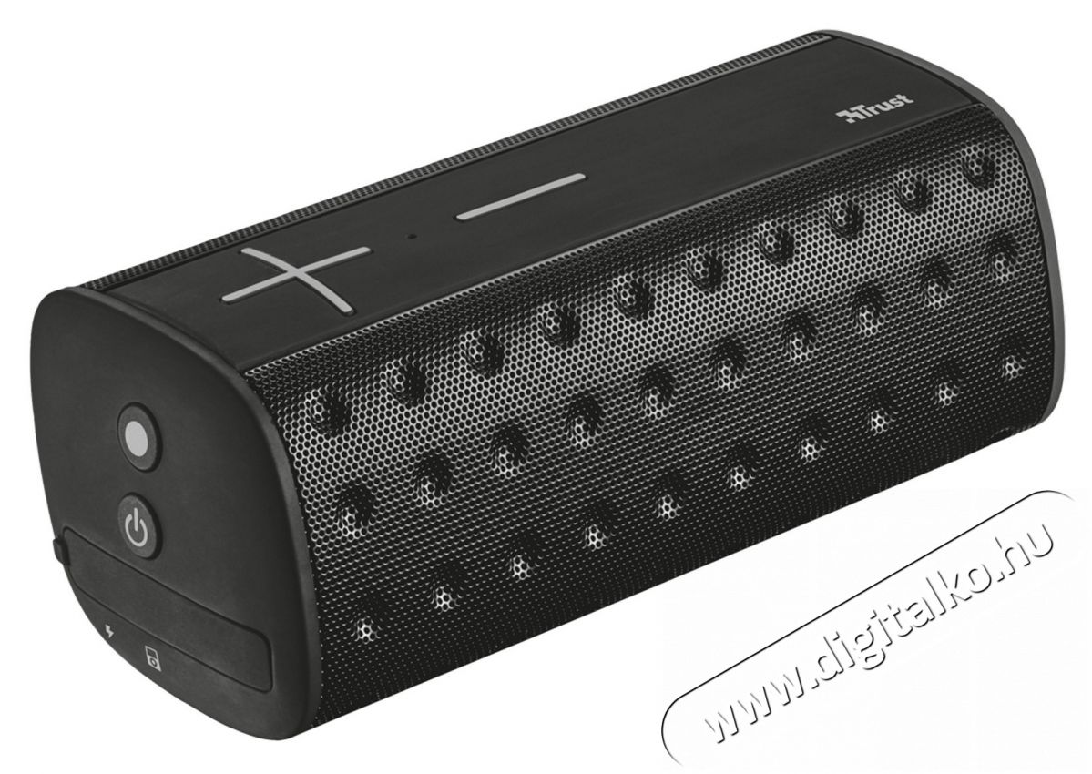 Trust Urban Deci Bluetooth hangszóró (22063) - fekete Audio-Video / Hifi / Multimédia - Hordozható, vezeték nélküli / bluetooth hangsugárzó - Hordozható, vezeték nélküli / bluetooth hangsugárzó - 321870
