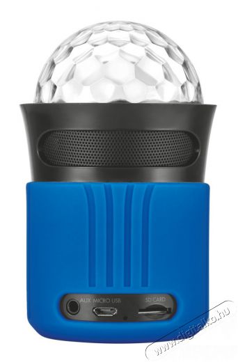 Trust Urban Dixxo Go Bluetooth hangszóró (21347) - kék Audio-Video / Hifi / Multimédia - Hordozható, vezeték nélküli / bluetooth hangsugárzó - Hordozható, vezeték nélküli / bluetooth hangsugárzó - 321871