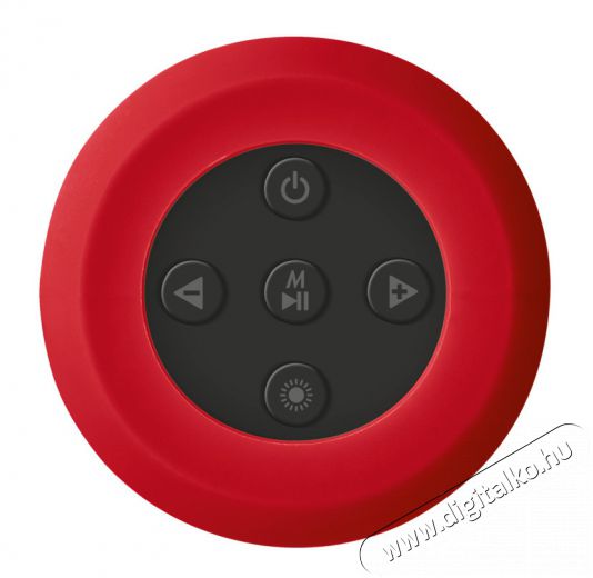 Trust Urban Dixxo Go Bluetooth hangszóró (21346) - piros Audio-Video / Hifi / Multimédia - Hordozható, vezeték nélküli / bluetooth hangsugárzó - Hordozható, vezeték nélküli / bluetooth hangsugárzó - 321872