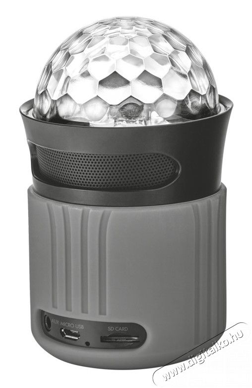 Trust Urban Dixxo Go Bluetooth hangszóró (21345) - szürke Audio-Video / Hifi / Multimédia - Hordozható, vezeték nélküli / bluetooth hangsugárzó - Hordozható, vezeték nélküli / bluetooth hangsugárzó - 321873