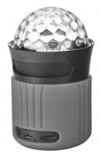 Trust Urban Dixxo Go Bluetooth hangszóró (21345) - szürke Audio-Video / Hifi / Multimédia - Hordozható, vezeték nélküli / bluetooth hangsugárzó - Hordozható, vezeték nélküli / bluetooth hangsugárzó - 321873