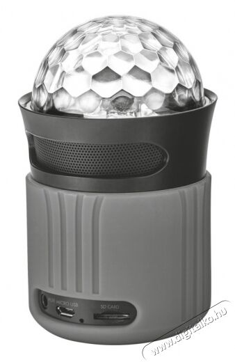 Trust Urban Dixxo Go Bluetooth hangszóró (21345) - szürke Audio-Video / Hifi / Multimédia - Hordozható, vezeték nélküli / bluetooth hangsugárzó - Hordozható, vezeték nélküli / bluetooth hangsugárzó - 321873
